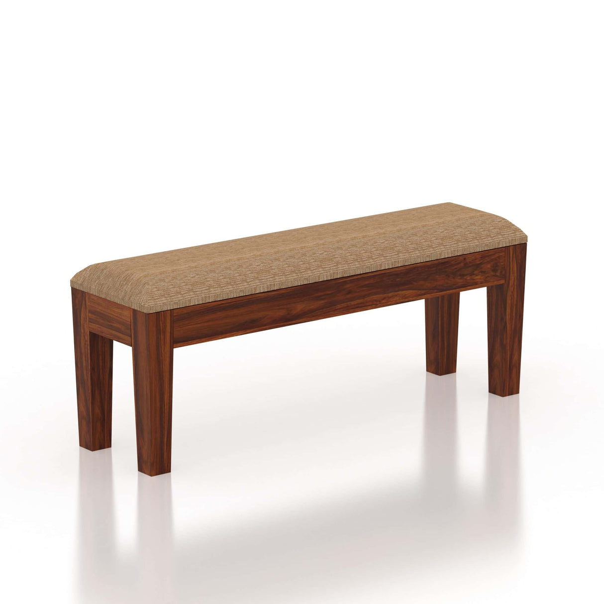 Foster Solid Sheesham Wood Dining Bench -3 Years Warranty