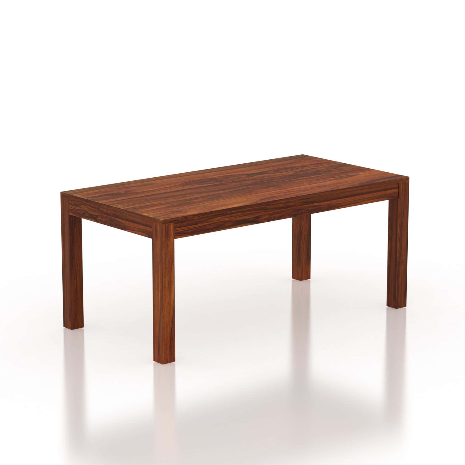 Latin Solid Sheesham Wood 6 Seater Dining Table - 3 Years Warranty