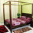 Akon Poster Bed in Solid Sheesham Wood