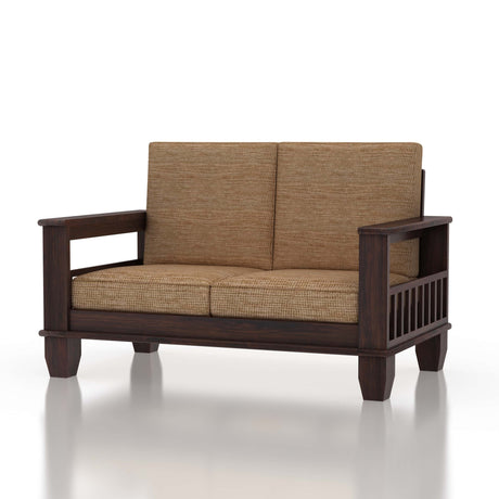 Maharaja Solid Sheesham Wood 2 Seater Sofa - 1 Year Warranty