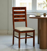 Mayor Solid Sheesham Wood Dining Chair - 3 Years Warranty