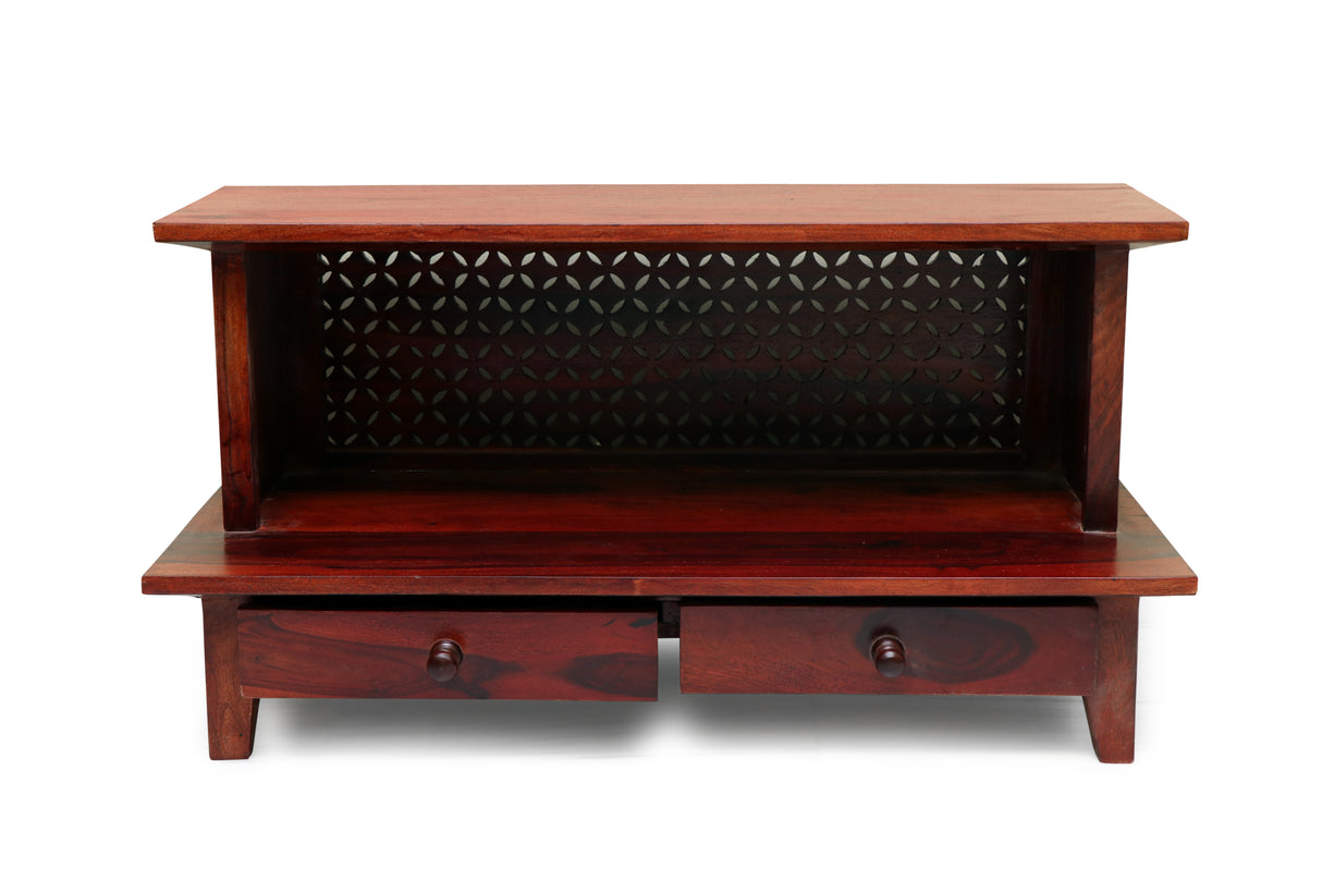 Jodhpur Solid Sheesham Wood Mandir/Temple - 3 Years Warranty