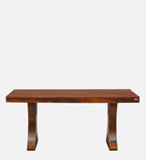 Maron Solid Sheesham Wood 6 Seater Dining Table - 3 Years Warranty