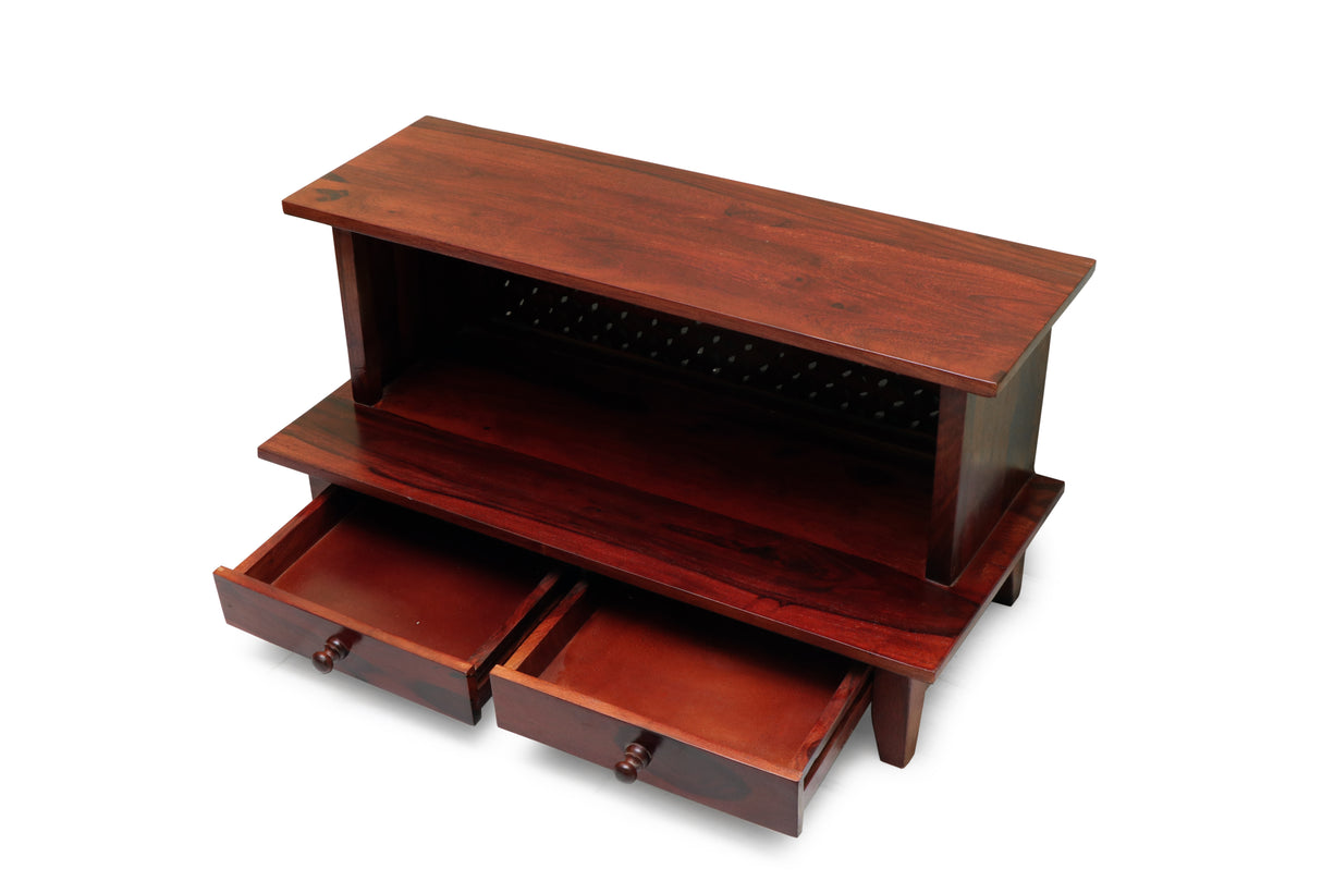 Jodhpur Solid Sheesham Wood Mandir/Temple - 3 Years Warranty