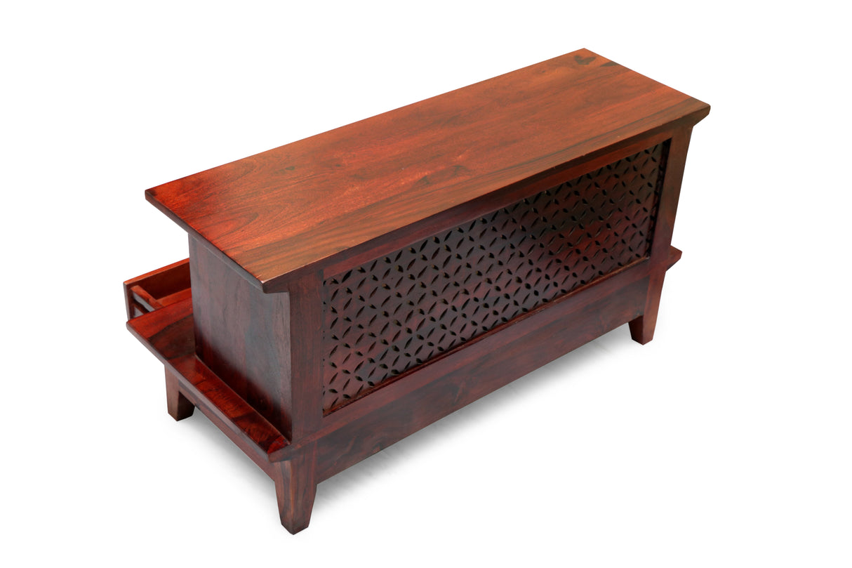 Jodhpur Solid Sheesham Wood Mandir/Temple - 3 Years Warranty