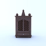 Aastha Solid Sheesham Wood Mandir - 3 years Warranty