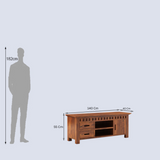 Armania Solid Sheesham Wood TV Unit - 3 Years Warranty