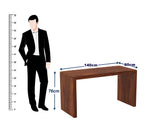 Jeshper Solid Sheesham Wood Study Table With Drawer Unit - 3 Years Warranty