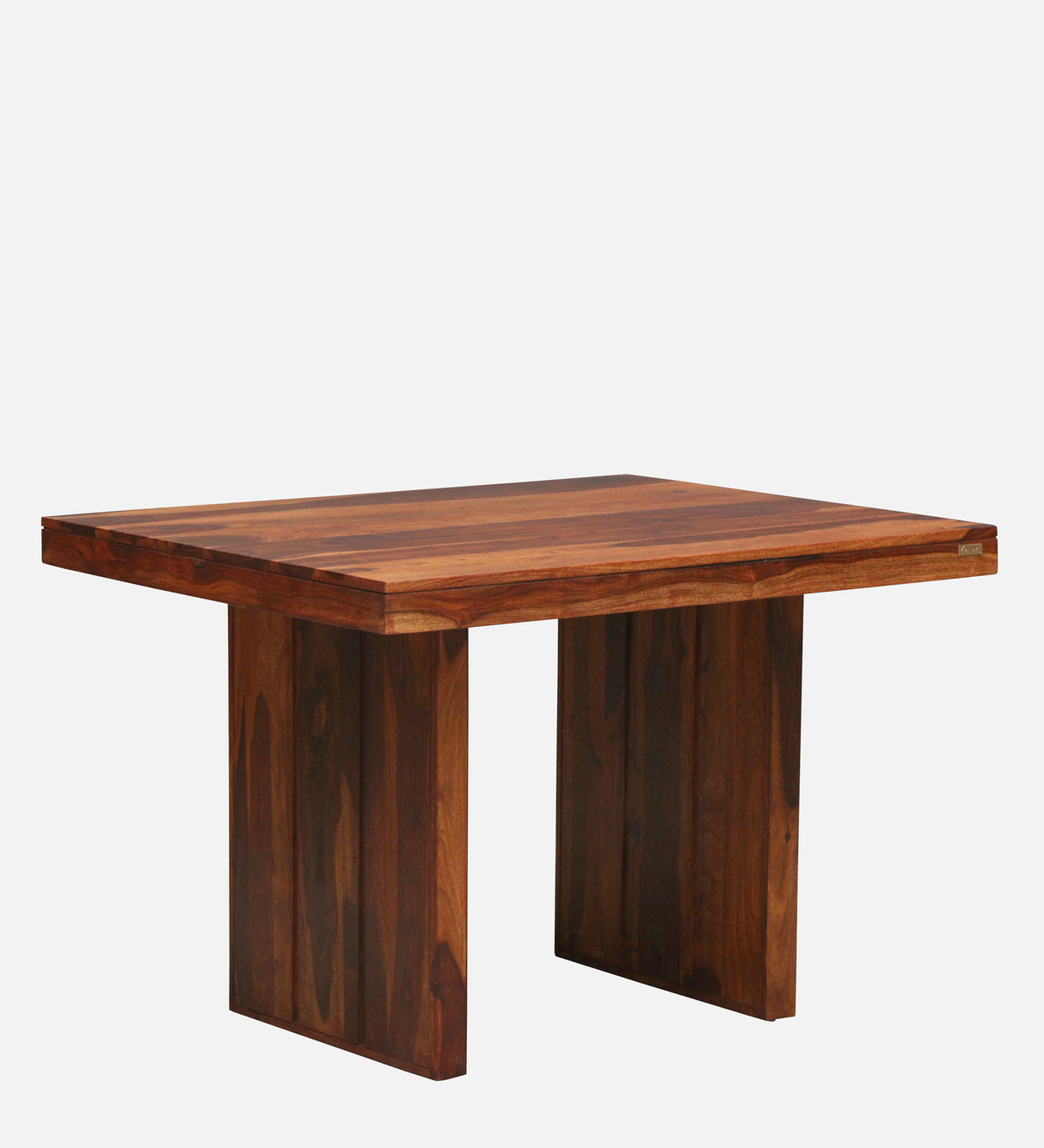 Mayor Solid Sheesham Wood 4 Seater Dining Table Set - 3 Years Warranty