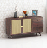 Syrus Solid Sheesham Wood Sideboard -  3 Years Warranty