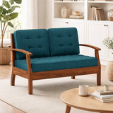 RAYON Solid Sheesham Wood 2 Seater Sofa - 3 Year Warranty (LUXE EDITION)