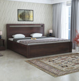 Jaipur Solid Sheesham Wood Box Storage Bed - 3 years Warranty