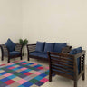 Mayor Solid Sheesham Wood 5 Seater Sofa 3+1+1 - 3 Years Warranty