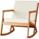 Italian Solid Sheesham Wood Rocking/Easy Chair - 3 Years Warranty