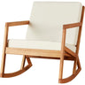 Italian Solid Sheesham Wood Rocking/Easy Chair - 3 Years Warranty