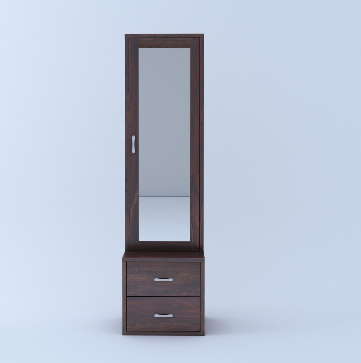 Cairo Solid Sheesham Wood Dressing Table with Cabinet - 3 Years Warranty