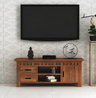 Armania Solid Sheesham Wood TV Unit - 3 Years Warranty