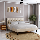 Fabrio Upholstered Without Storage Bed-3 years Warranty(LUXE EDITION)