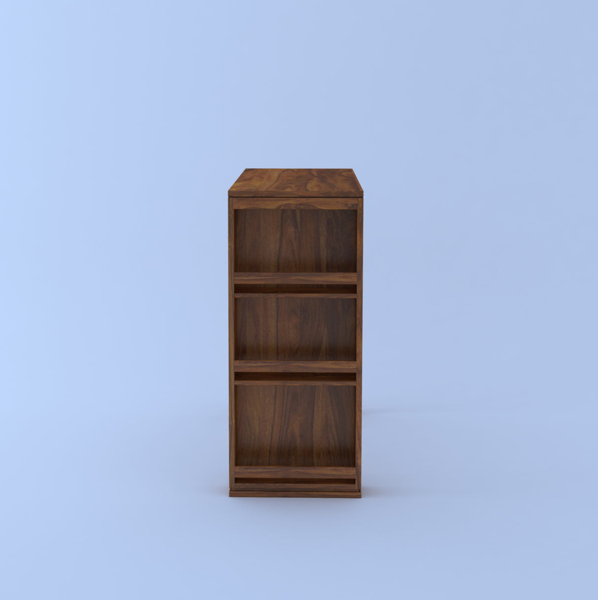 Foster Solid Sheesham Wood Bar Table With Two Stools - 3 Years Warranty