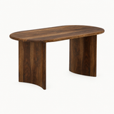 CHICAGO Solid Sheesham Wood 6 Seater Dining Table - 3 Years Warranty