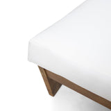 Monte Solid Sheesham Wood 2 Seater Lounge Sofa - 3 Years Warranty