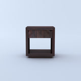 Oslo Solid Sheesham Wood Bedside Table - 3 Year Warranty