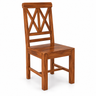 Cross Solid Sheesham Wood Office/Study/Dining Chair - 3 Years Warranty