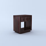 Oslo Solid Sheesham Wood Bedside Table - 3 Year Warranty