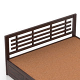 Lyon Solid Sheesham Wood Hydraulic Box Storage Bed - 3 Years Warranty