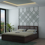 Lyon Solid Sheesham Wood Bed With Box Storage -  3 Years Warranty
