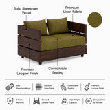 Cairo Solid Sheesham Wood 2 Seater Sofa - 3 Year Warranty (LUXE EDITION)