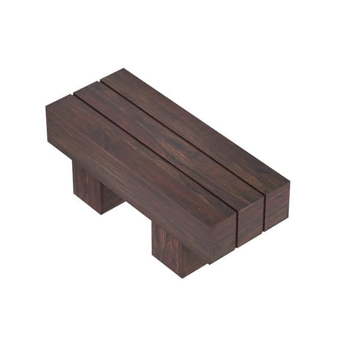 Swift Solid Sheesham Wood Coffee Table - 1 Year Warranty