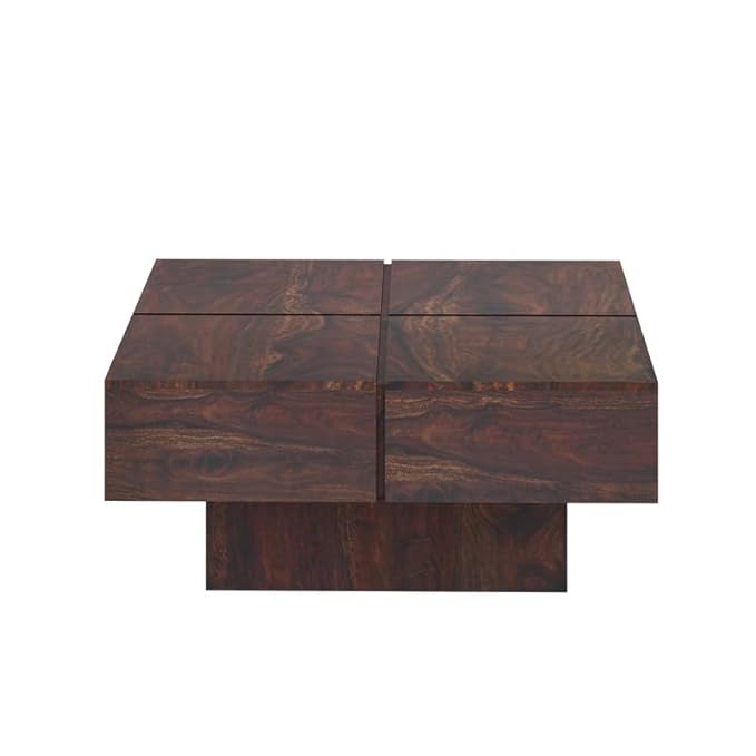 Mayor Solid Sheesham Wood Coffee Table - 1 Year Warranty