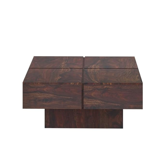 Mayor Solid Sheesham Wood Coffee Table - 3 years Warranty