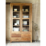 Trace Solid Sheesham Wood Display/Storage Unit - 3 Years Warranty