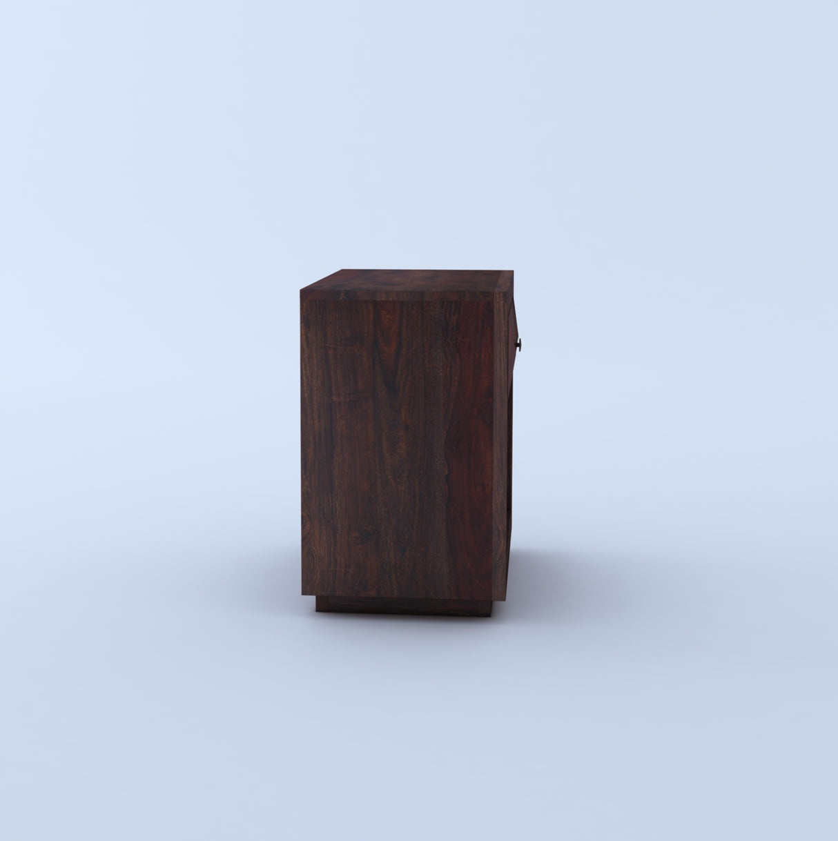 Oslo Solid Sheesham Wood Bedside Table - 3 Year Warranty