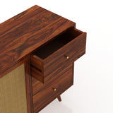 Syrus Solid Sheesham Wood Sideboard -  3 Years Warranty