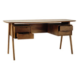 Trace Solid Sheesham Wood Study Table with Storage - 3 Years Warranty