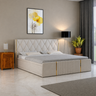 Archer Upholstered Bed With Box Storage - 12 Months Warranty(LUXE EDITION)