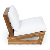 Monte Solid Sheesham Wood 2 Seater Lounge Sofa - 3 Years Warranty