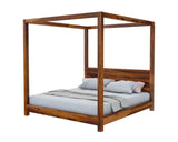 Maldives Solid Sheesham Wood Poster Bed - 3 Years Warranty
