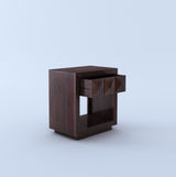Oslo Solid Sheesham Wood Bedside Table - 3 Year Warranty