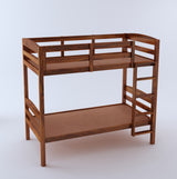 KATY Solid Sheesham Wood Bunk Bed Without Storage - 3 Years Warranty