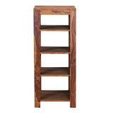 Foster Solid Sheesham Wood Bookshelf - 3 Years Warranty