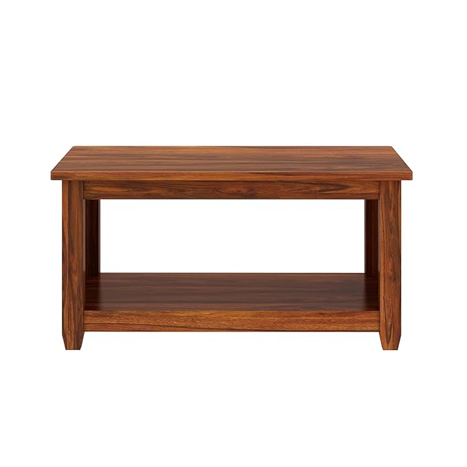 Maharaja Solid Sheesham Wood Coffee Table  - 3 years Warranty