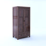 Armania Solid Sheesham Wood 2 door Wardrobe/Almirah - 3 years Warranty