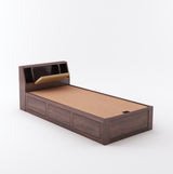 Mayor Solid Sheesham Wood Single Bed With Headboard and Box Storage - 3 Years Warranty