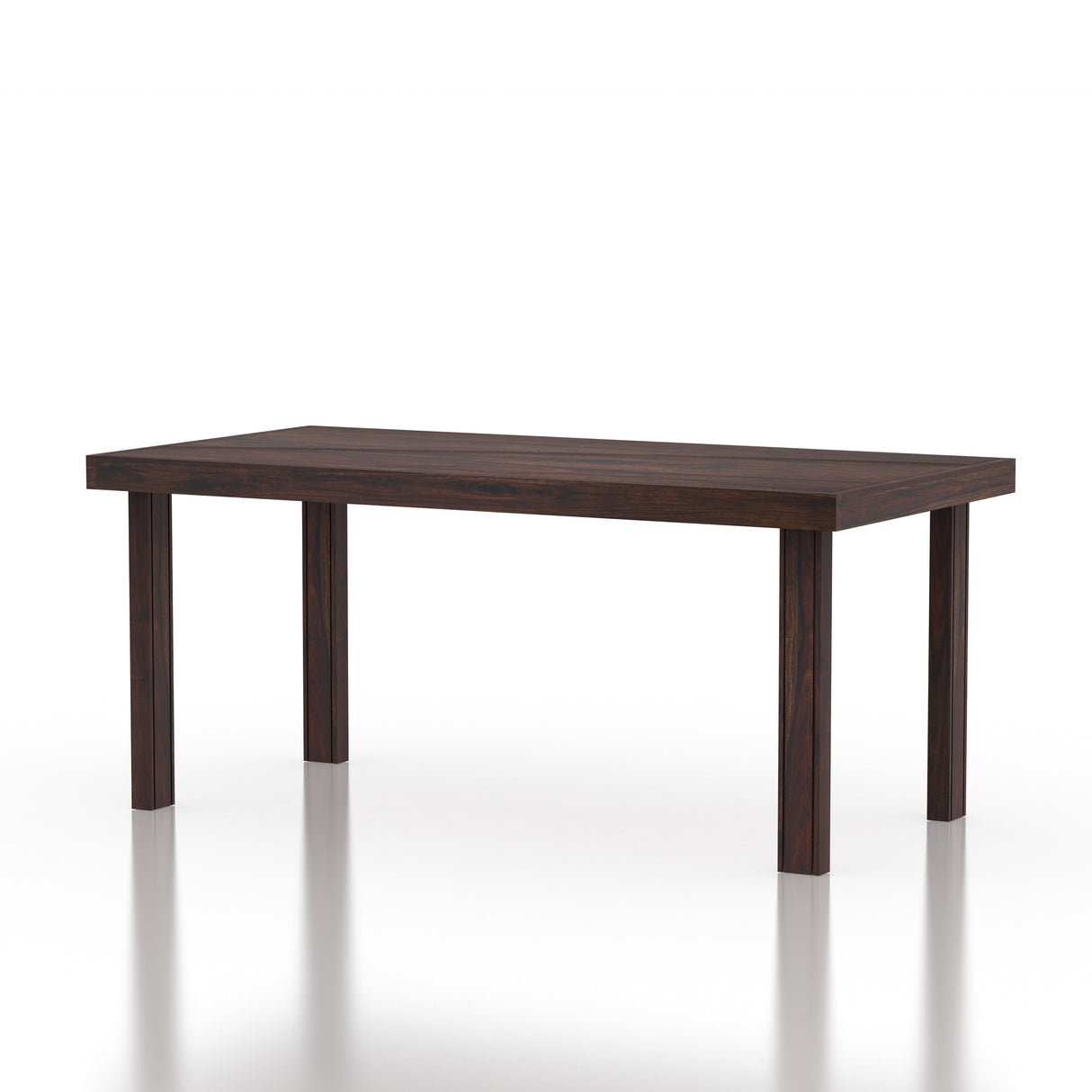 Jaipur Solid Sheesham Wood 6 Seater Dining Table Set - 3 Years Warranty