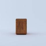 Mega Solid Sheesham Wood Bedside Table With Two Drawer Storage - 3 Years Warranty