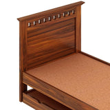 Armania Solid Sheesham Wood Single Trundle Bed Without Storage - 1 Year Warranty